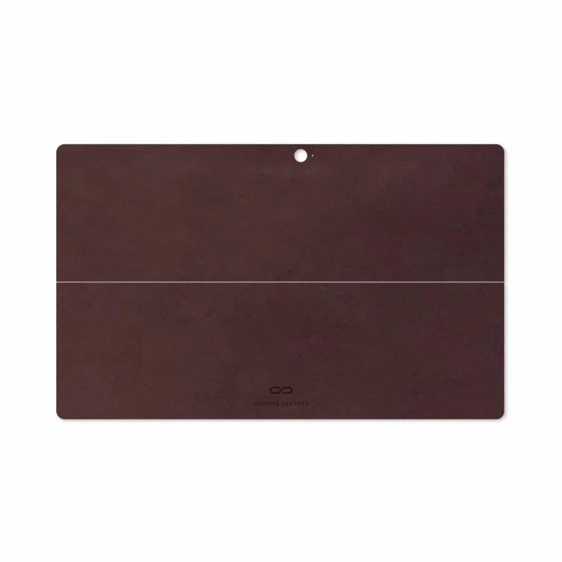 برچسب پوششی ماهوت مدل Matte-Dark-Brown-Leather مناسب برای تبلت مایکروسافت Surface Pro 2 2013