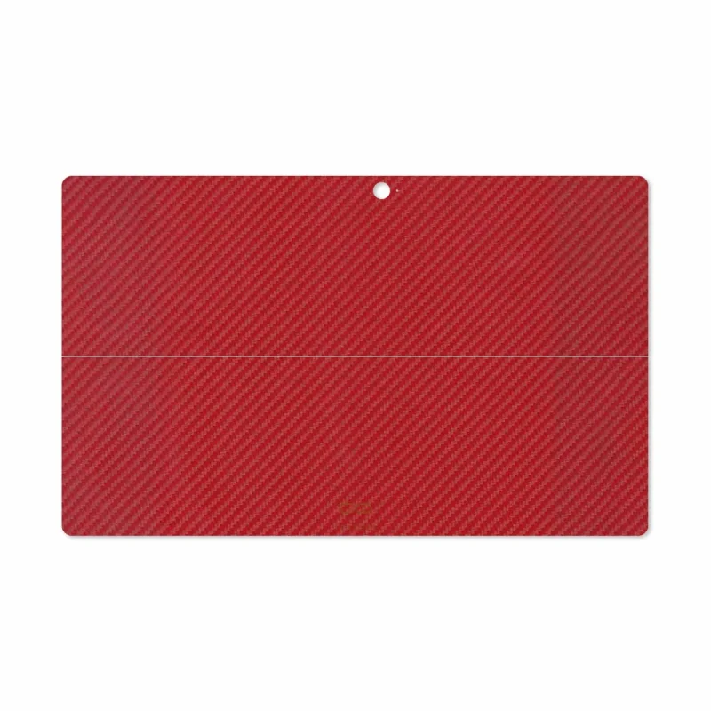 برچسب پوششی ماهوت مدل Red-Fiber مناسب برای تبلت مایکروسافت Surface Pro 2 2013