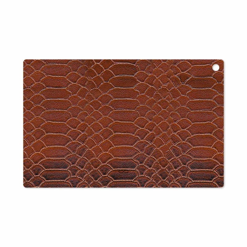 برچسب پوششی ماهوت مدل Brown-Snake-Leather مناسب برای تبلت سونی Xperia Z2 Tablet LTE 2014