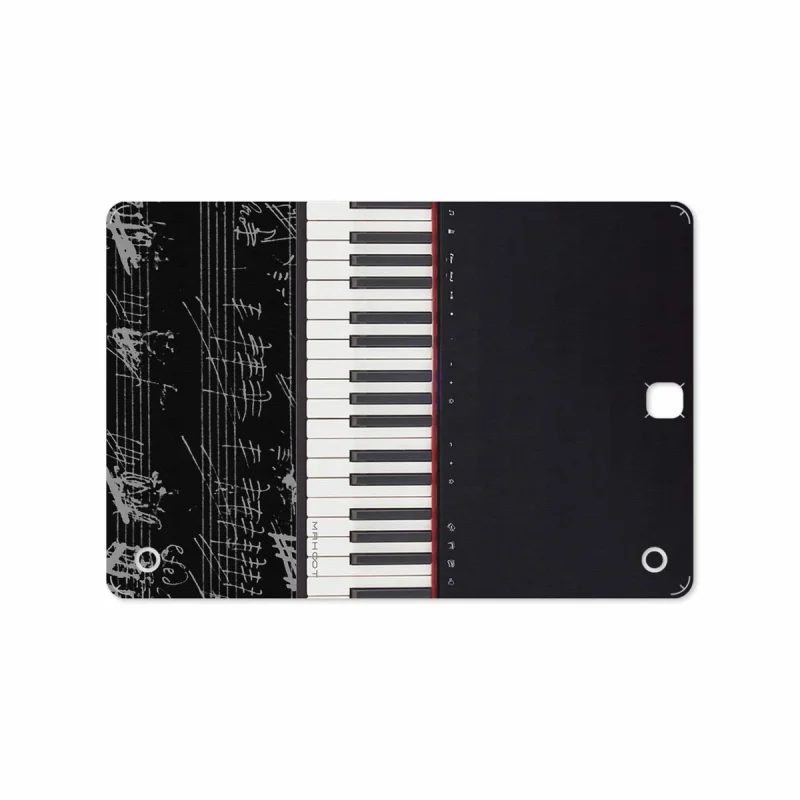 برچسب پوششی ماهوت مدل Piano-Instrument مناسب برای تبلت سامسونگ Galaxy Tab A 9.7 2015 T555