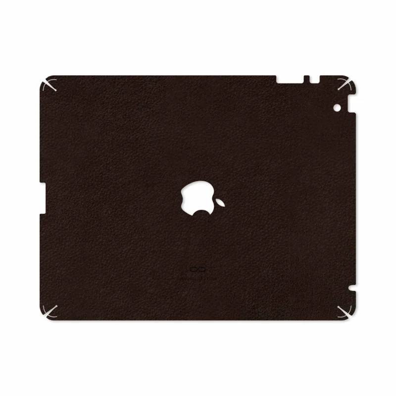 برچسب پوششی ماهوت مدل Dark-Brown-Leather مناسب برای تبلت اپل iPad 2 2011 A1396