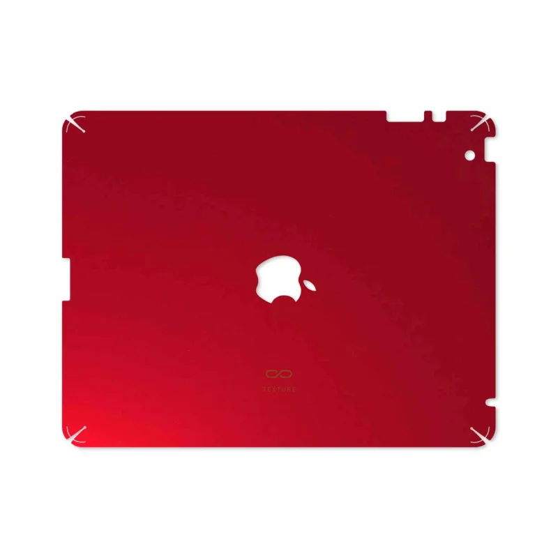 برچسب پوششی ماهوت مدل Matte-Warm-Red مناسب برای تبلت اپل iPad 2 2011 A1396