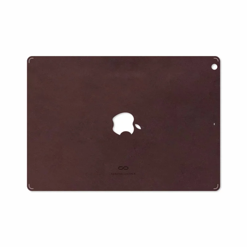 برچسب پوششی ماهوت مدل Matte-Dark-Brown-Leather مناسب برای تبلت اپل iPad Air 2013 A1476