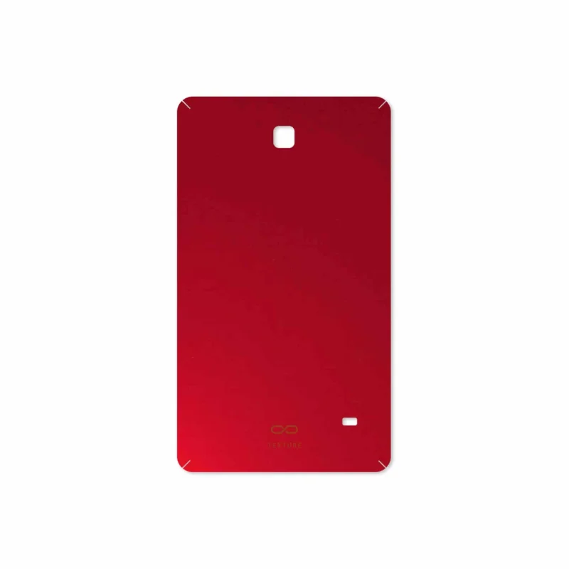برچسب پوششی ماهوت مدل Matte-Warm-Red مناسب برای تبلت سامسونگ Galaxy Tab 4 7.0 2014 T230