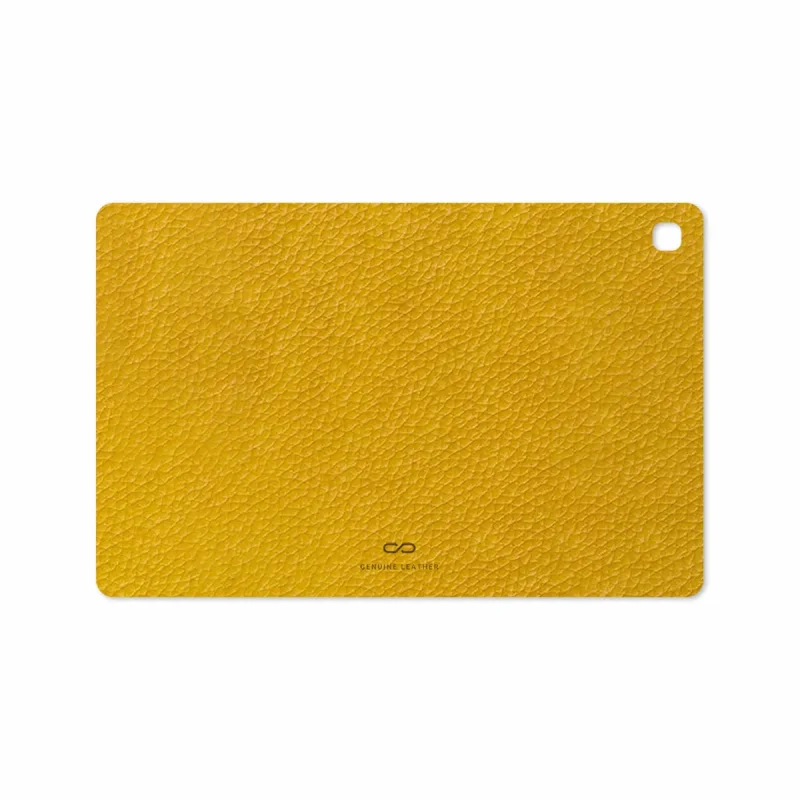 برچسب پوششی ماهوت مدل Mustard-Leather مناسب برای تبلت سامسونگ Galaxy Tab S5e 10.5 2019 T725
