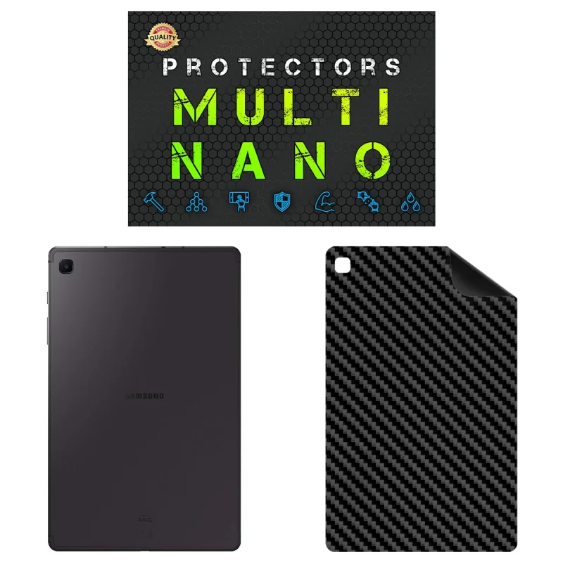 برچسب پوششی مولتی نانو طرح کربن مدل X-F1C مناسب برای تبلت سامسونگ Galaxy Tab S6 Lite P610 - P615 10.4 inch 2020