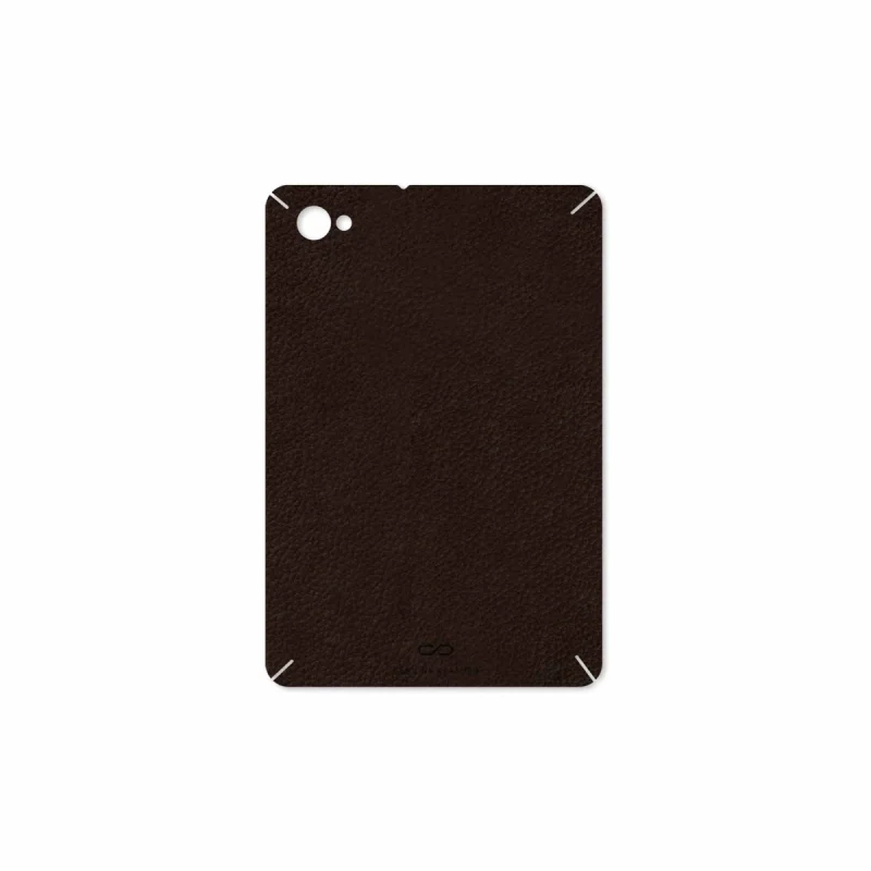 برچسب پوششی ماهوت مدل Dark-Brown-Leather مناسب برای تبلت سامسونگ Galaxy Tab 7.7 2011 P6800