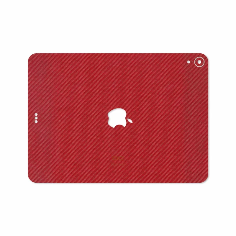 برچسب پوششی ماهوت مدل Red-Fiber مناسب برای تبلت اپل iPad Pro 11 2018 A1934