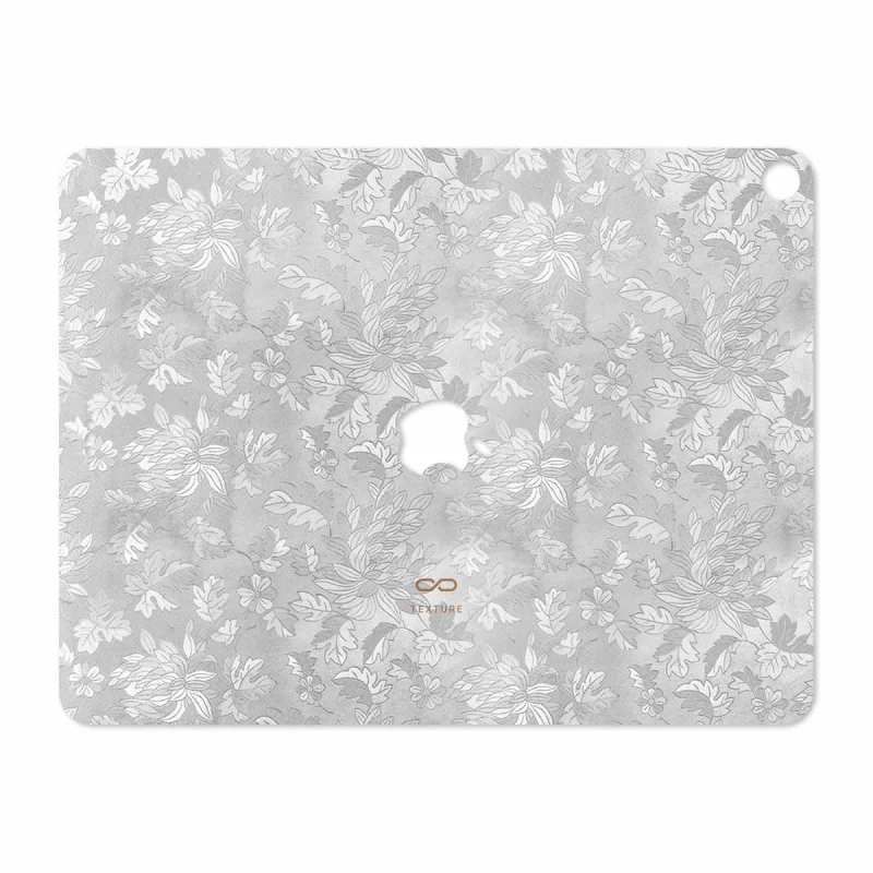برچسب پوششی ماهوت مدل Silver-Wildflower مناسب برای تبلت اپل iPad Pro 12.9 (GEN 3) 2018 A1876