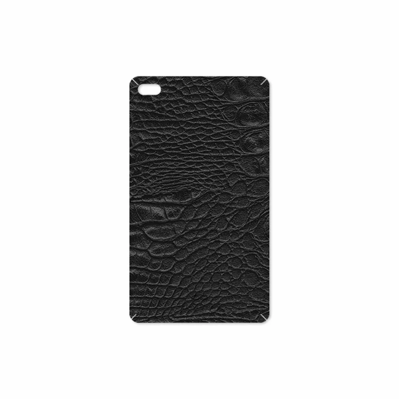 برچسب پوششی ماهوت مدل Black-Crocodile-Leather مناسب برای تبلت لنوو E7