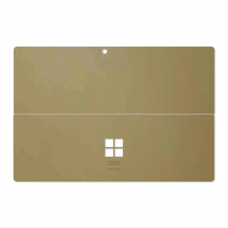برچسب پوششی ماهوت مدل Matte-Gold مناسب برای تبلت مایکروسافت Surface Pro 4 2015
