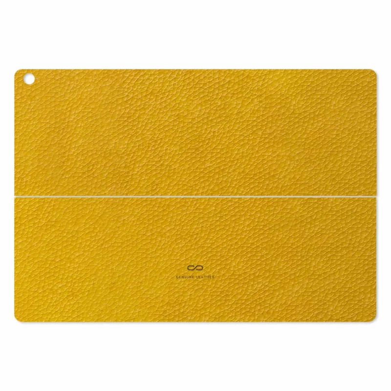 برچسب پوششی ماهوت مدل Mustard-Leather مناسب برای تبلت ایسوس Transformer 3 Pro 2016