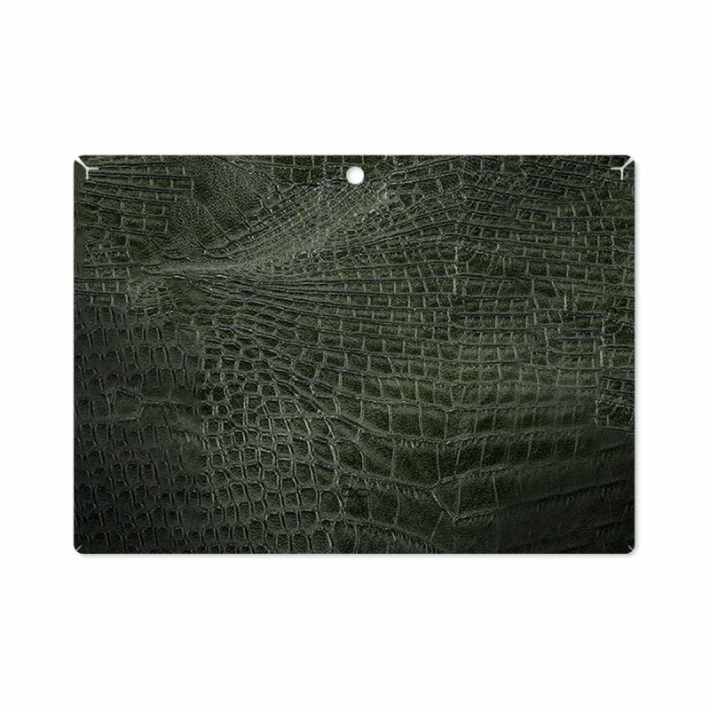 برچسب پوششی ماهوت مدل Green-Crocodile-Leather مناسب برای تبلت لنوو Miix 320 2017