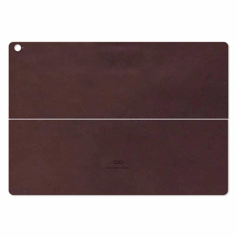 برچسب پوششی ماهوت مدل Matte-Dark-Brown-Leather مناسب برای تبلت ایسوس Transformer 3 Pro 2016