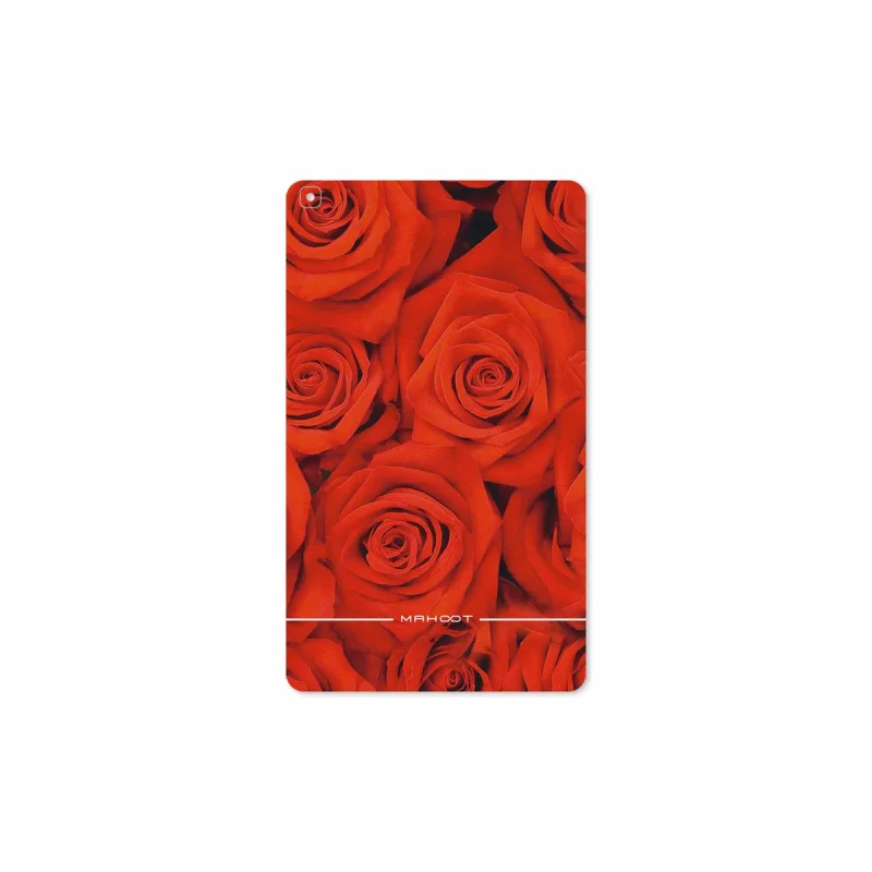 برچسب پوششی ماهوت مدل Red-Flower مناسب برای تبلت سامسونگ Galaxy Tab A 8.0 2019 T295
