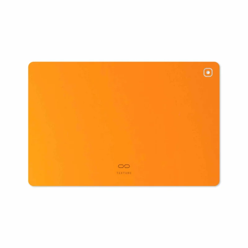 برچسب پوششی ماهوت مدل Matte-Orange مناسب برای تبلت سامسونگ Galaxy Tab S5e 10.5 2019 T725
