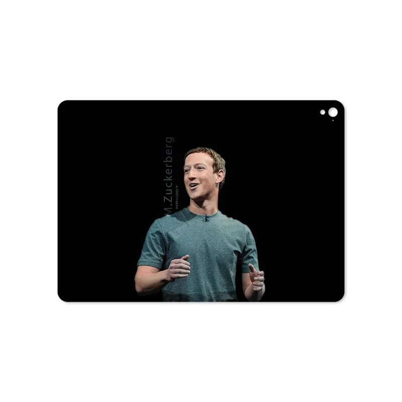 برچسب پوششی ماهوت مدل Mark Zuckerberg مناسب برای تبلت اپل iPad Pro 9.7 2016 A1674
