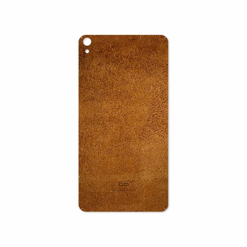 برچسب پوششی ماهوت مدل Brown-Chamois-Leather مناسب برای تبلت لنوو Phab B1 2015