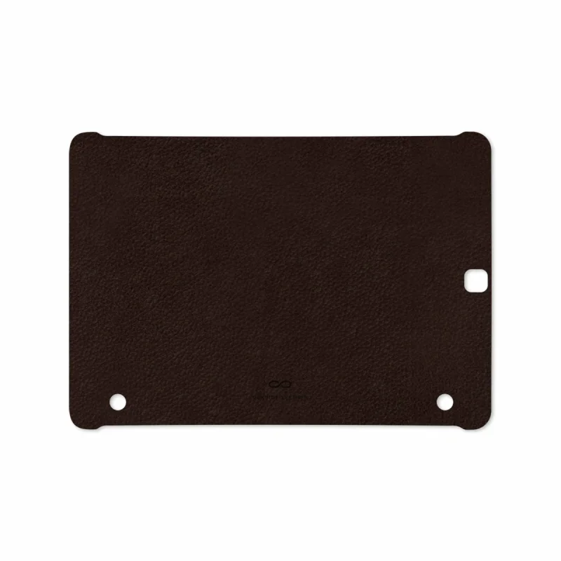 برچسب پوششی ماهوت مدل Dark-Brown-Leather مناسب برای تبلت سامسونگ Galaxy Tab S2 9.7 2015 T815