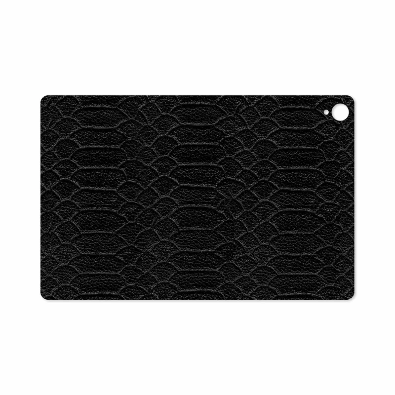 برچسب پوششی ماهوت مدل Black-Snake-Leather مناسب برای تبلت هوآوی Mediapad M6 10.8 2019