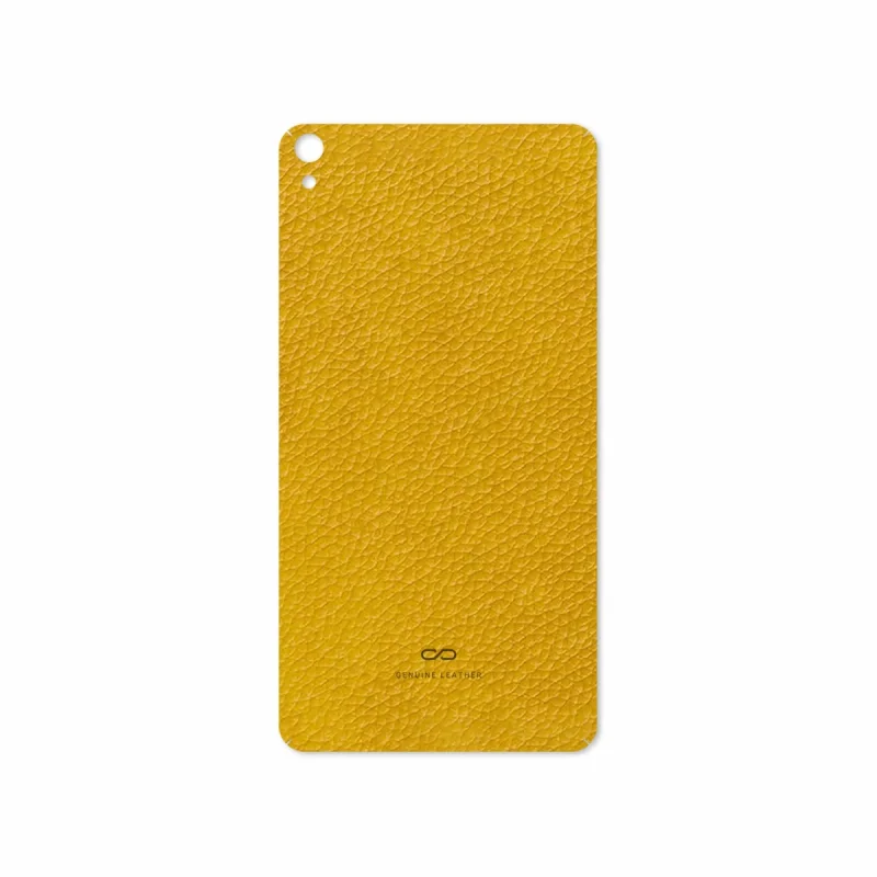 برچسب پوششی ماهوت مدل Mustard-Leather مناسب برای تبلت لنوو Phab B1 2015