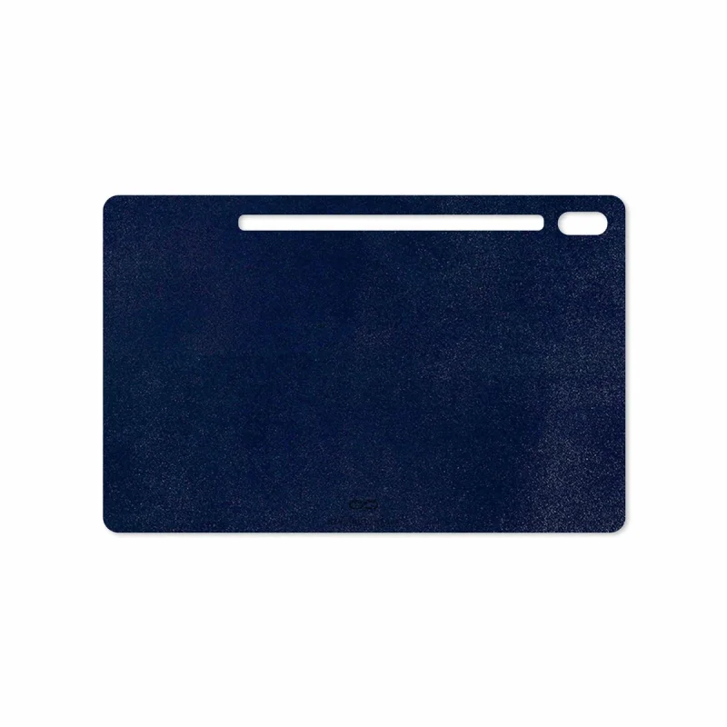 برچسب پوششی ماهوت مدل Deep-Blue-Leather مناسب برای تبلت سامسونگ Galaxy Tab S6 2019 SM-T860