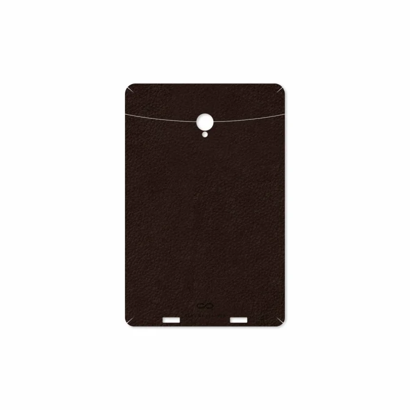 برچسب پوششی ماهوت مدل Dark-Brown-Leather مناسب برای تبلت وریکو Unipad