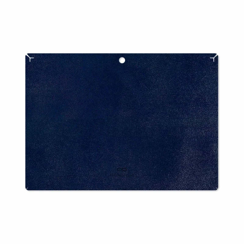برچسب پوششی ماهوت مدل Deep-Blue-Leather مناسب برای تبلت لنوو Miix 320 2017