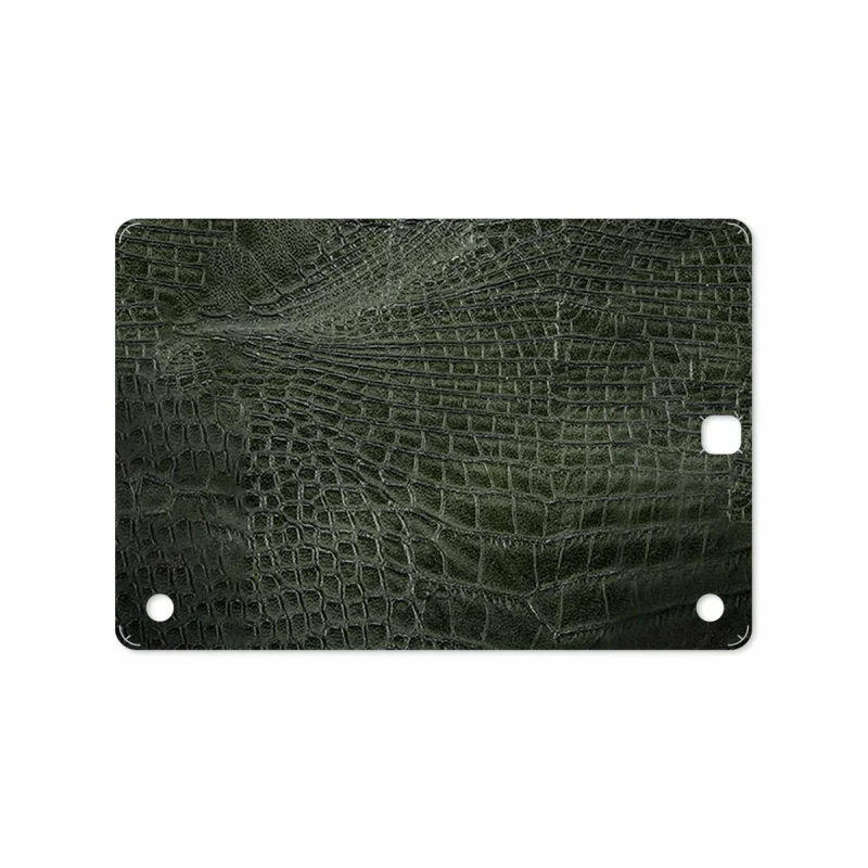 برچسب پوششی ماهوت مدل Green-Crocodile-Leather مناسب برای تبلت سامسونگ Galaxy Tab A 9.7 2015 T555