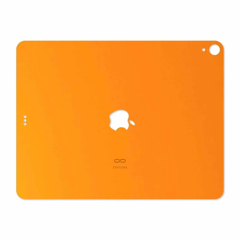 برچسب پوششی ماهوت مدل Matte-Orange مناسب برای تبلت اپل iPad Pro 12.9 (GEN 3) 2018 A1876