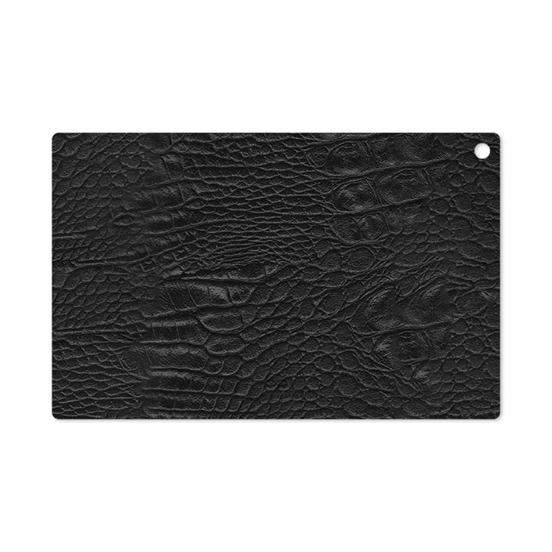 برچسب پوششی ماهوت مدل Black-Crocodile-Leather مناسب برای تبلت سونی Xperia Z2 Tablet LTE 2014