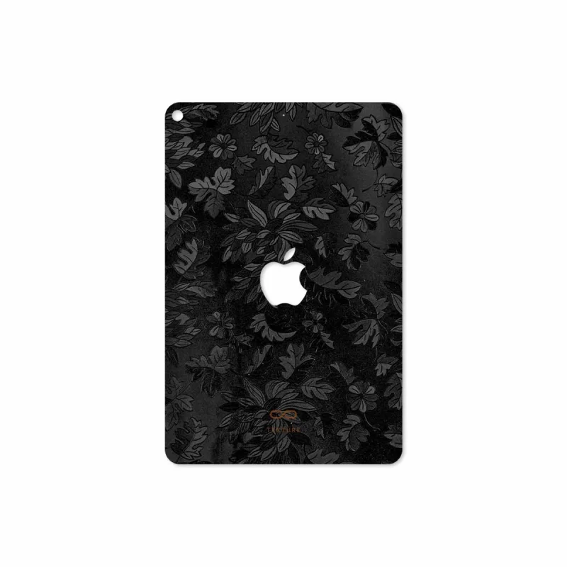 برچسب پوششی ماهوت مدل Black-Wildflower مناسب برای تبلت اپل iPad mini (GEN 5) 2019 A2125