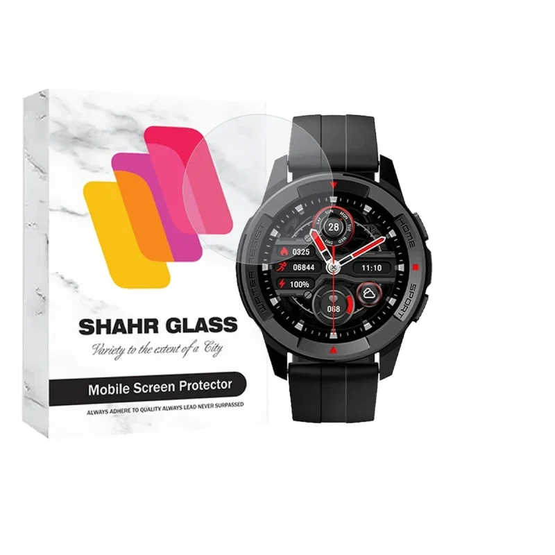 محافظ صفحه نمایش شهر گلس مدل SMPWATCHS مناسب برای ساعت هوشمند میبرو Watch X1
