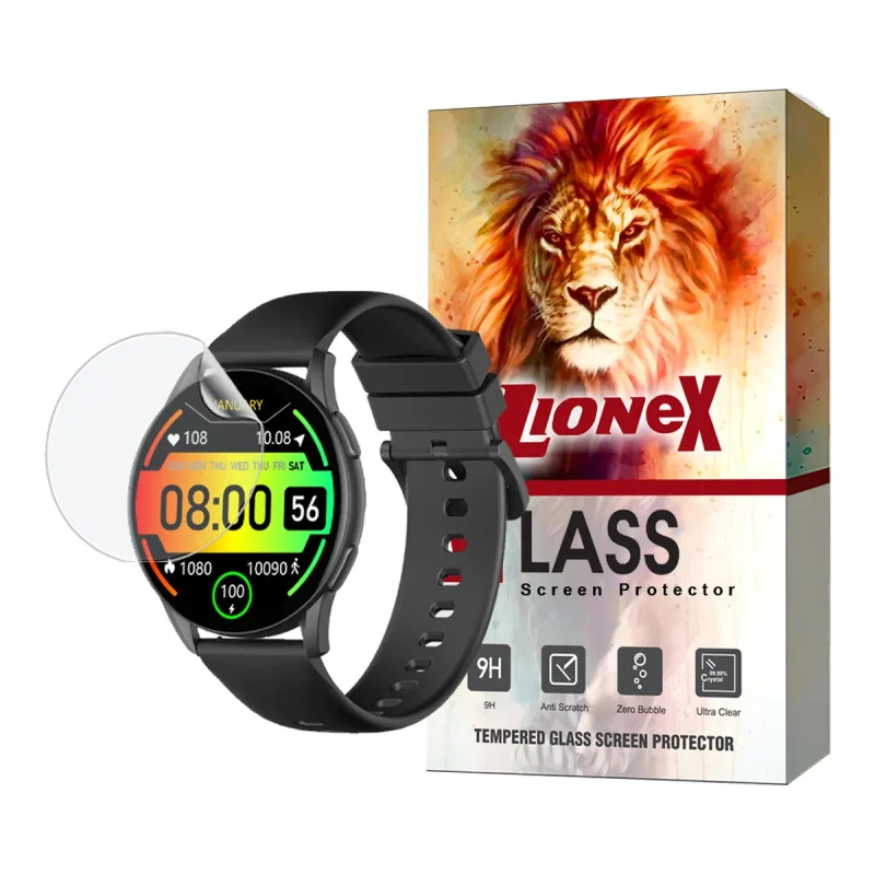 محافظ صفحه نمایش هیدروژل لایونکس مدل MTBWL مناسب برای ساعت هوشمند شیائومی Kieslect K11