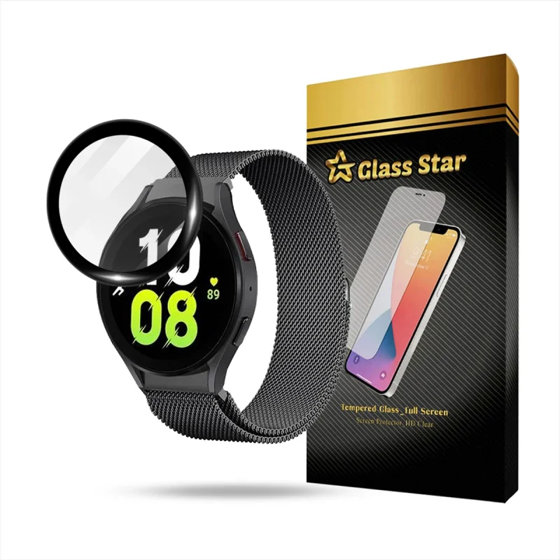 محافظ صفحه نمایش گلس استار مدل PMMW مناسب برای ساعت هوشمند سامسونگ Galaxy Watch 5 40 mm