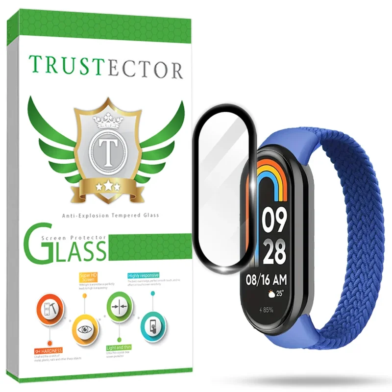 محافظ صفحه نمایش تراستکتور مدل PMMT20 مناسب برای ساعت هوشمند شیائومی Mi Band 8