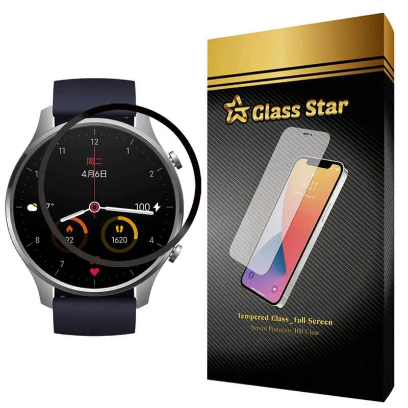 محافظ صفحه نمایش گلس استار مدل PMGA-Glass مناسب برای ساعت هوشمند شیائومی Mi watch color