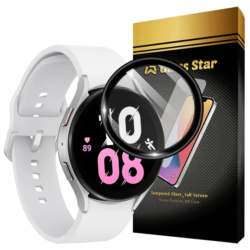 محافظ صفحه نمایش گلس استار مدل GWPM مناسب برای ساعت هوشمند سامسونگ Galaxy Watch 5 44 mm / SM-R915F / SM-R905F