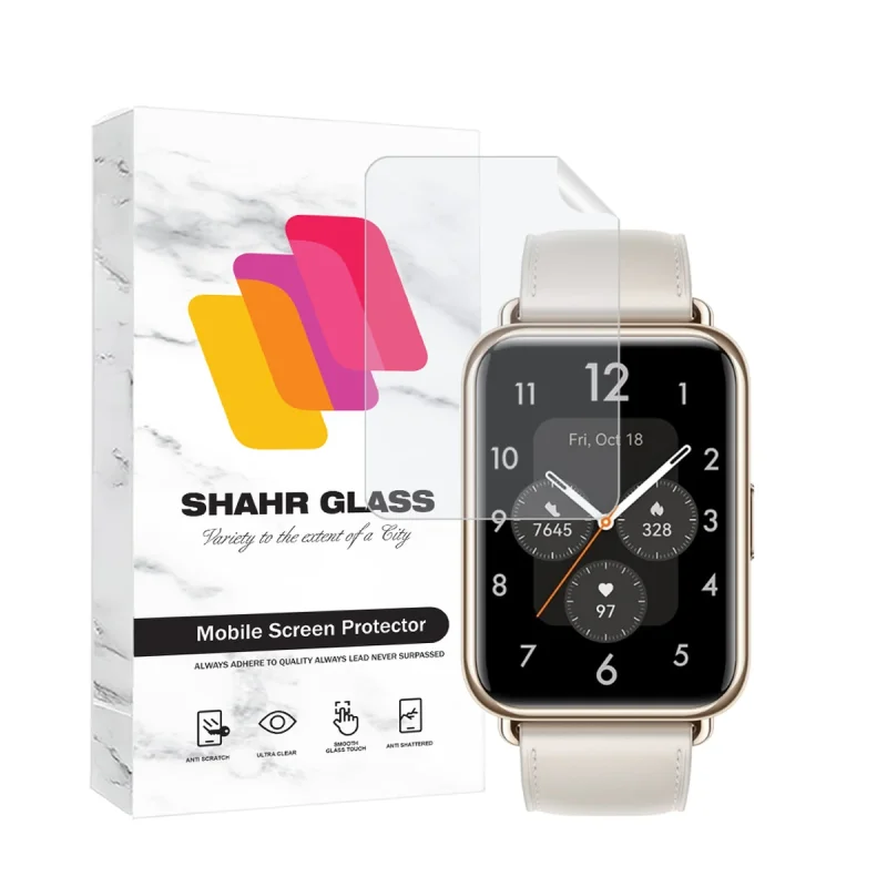 محافظ صفحه نمایش هیدروژل شهر گلس مدل MTBWSH مناسب برای ساعت هوشمند هوآوی Huawei Watch Fit