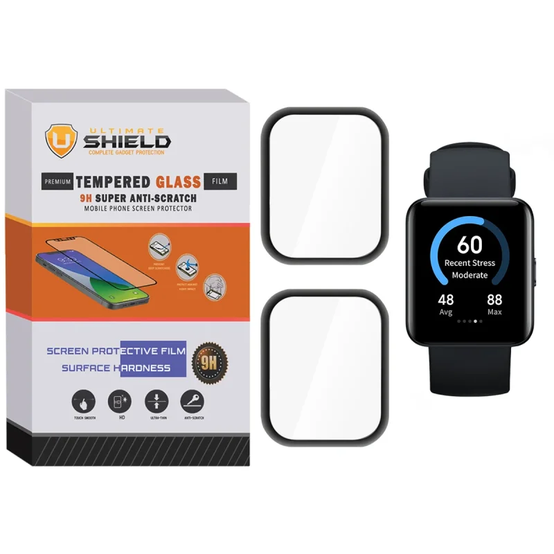 محافظ صفحه نمایش نانو آلتیمیت شیلد مدل NUL مناسب برای ساعت هوشمند شیائومی Redmi Watch 2 بسته دو عددی