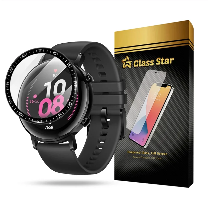 محافظ صفحه نمایش گلس استار مدل PMMW مناسب برای ساعت هوشمند هوآوی Watch GT2 42 mm