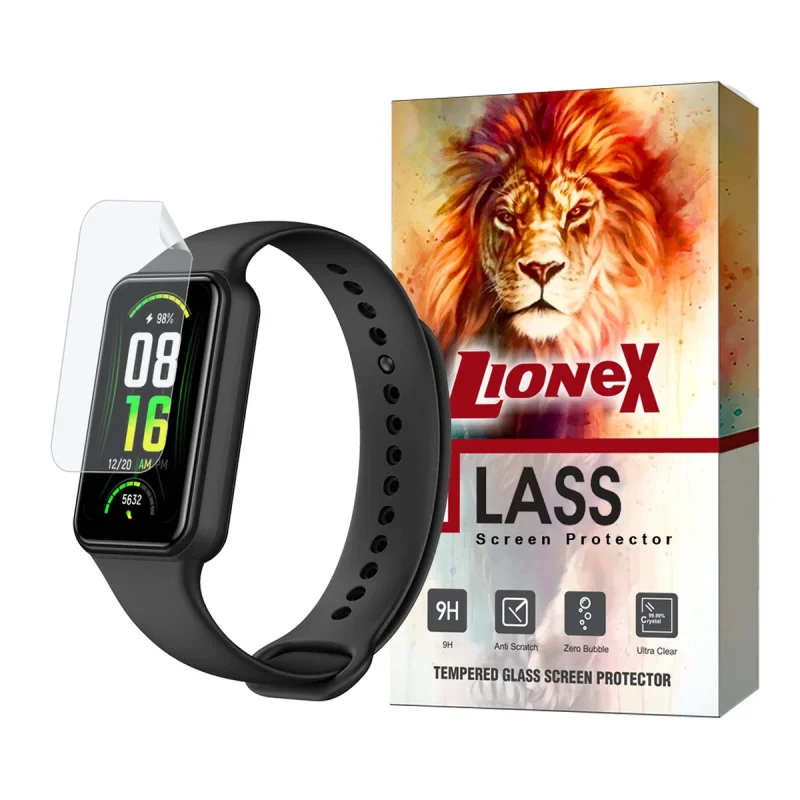 محافظ صفحه نمایش هیدروژل لایونکس مدل MTBWL مناسب برای ساعت هوشمند امیزفیت band 7