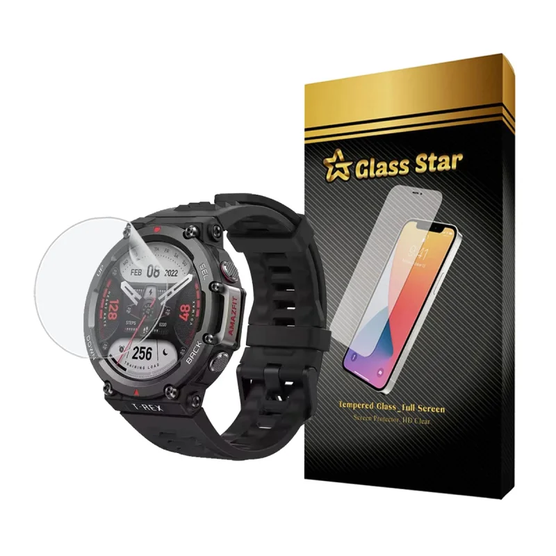 محافظ صفحه نمایش نانو گلس استار مدل MTBWS مناسب برای ساعت هوشمند شیائومی Amazfit T-Rex 2
