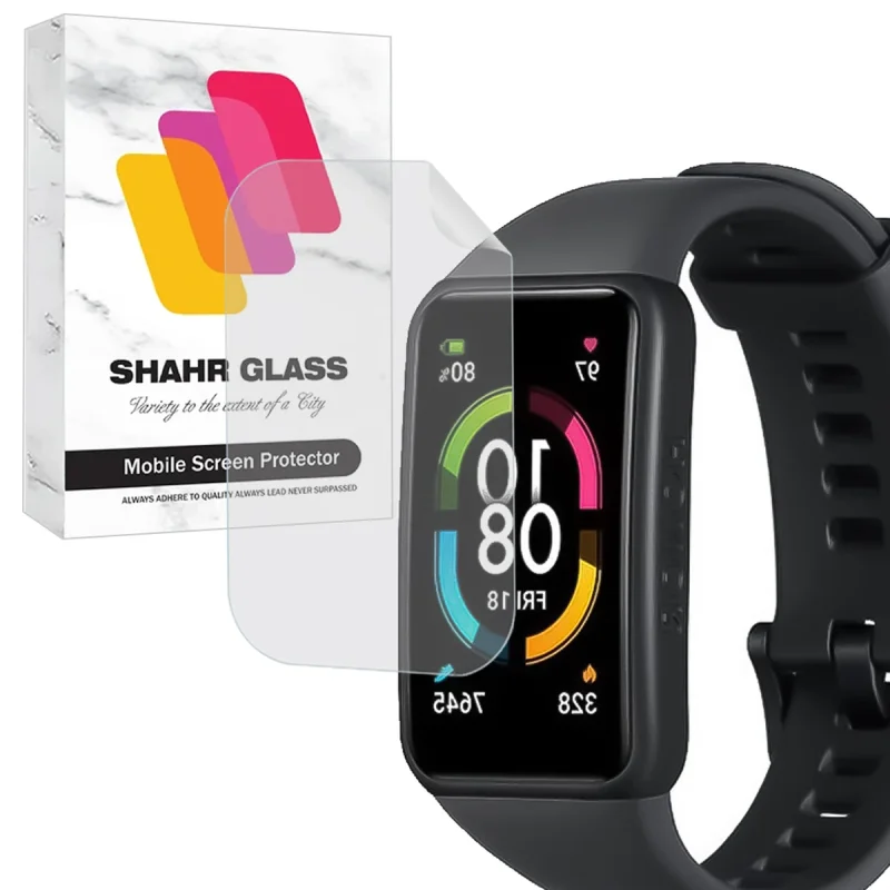 محافظ صفحه نمایش شهر گلس مدل WNOS20 مناسب برای ساعت هوشمند آنر Band 6 37mm