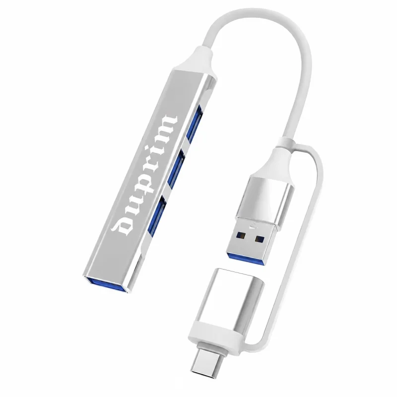 هاب 4 پورت USB 3.0 دوپریم مدل X4 2in1