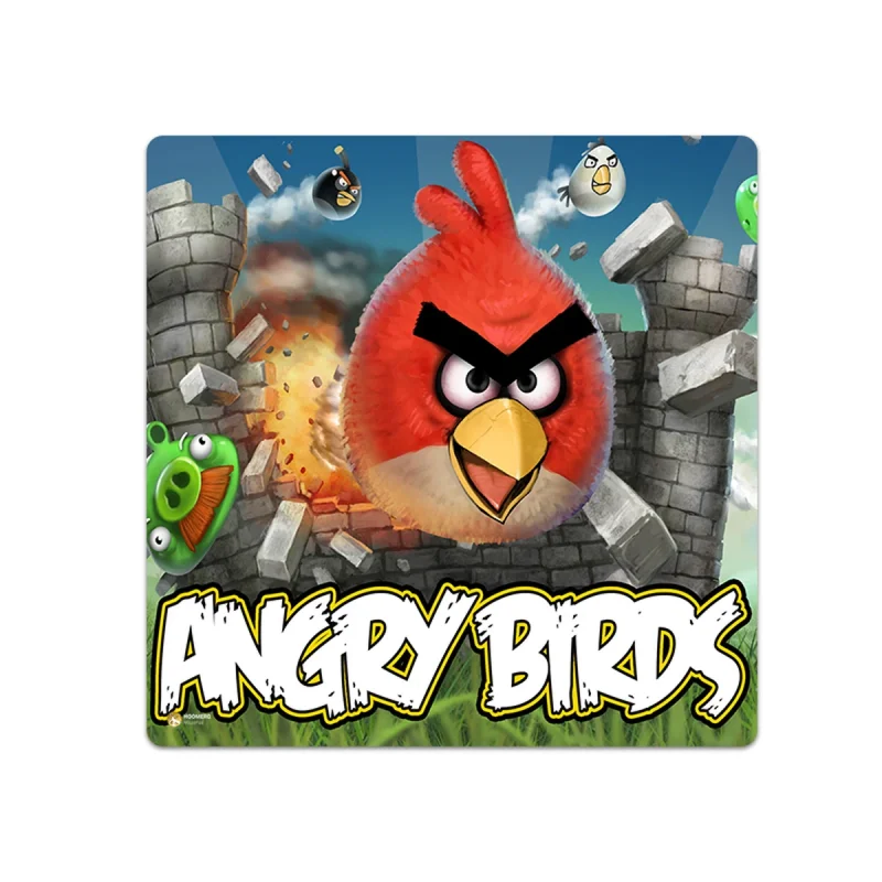 ماوس پد هومرو مدل NX002 طرح Angry Birds سایز 40x40 سانتی متر