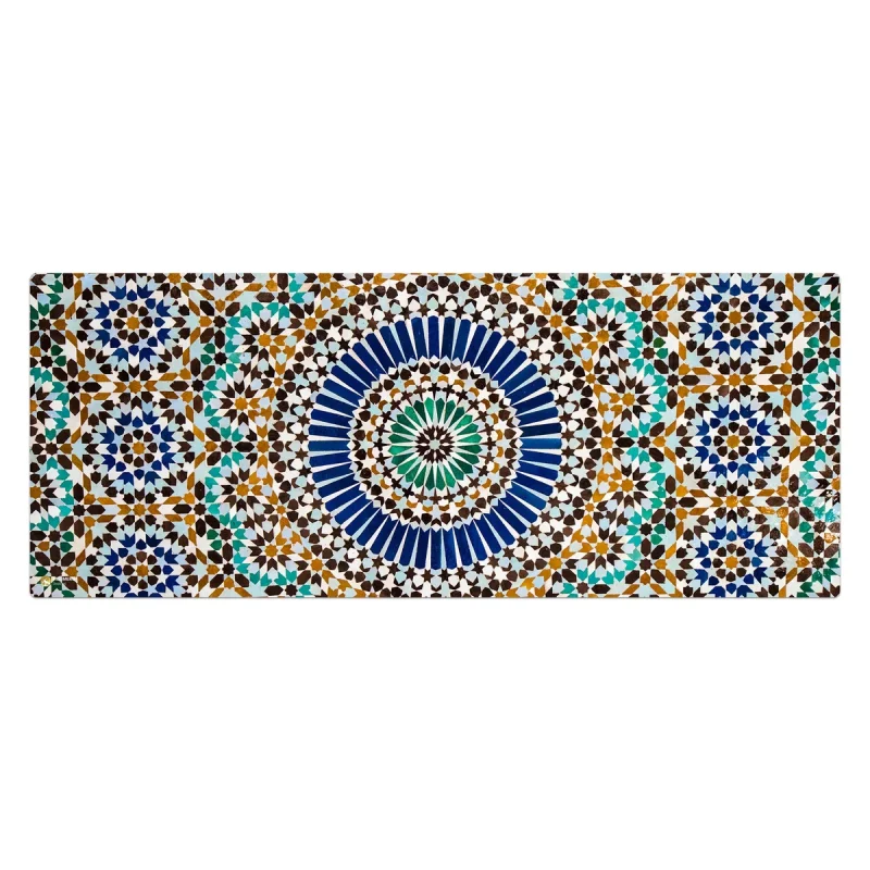 ماوس پد هومرو مدل HX288 طرح سنتی سایز 40x100 سانتی‌متر