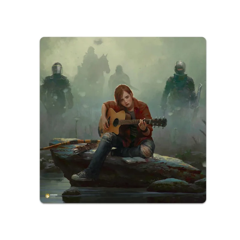 ماوس پد هومرو مدل NX239 طرح بازی آخرین بازمانده The Last of us سایز 40x40 سانتی‌متر