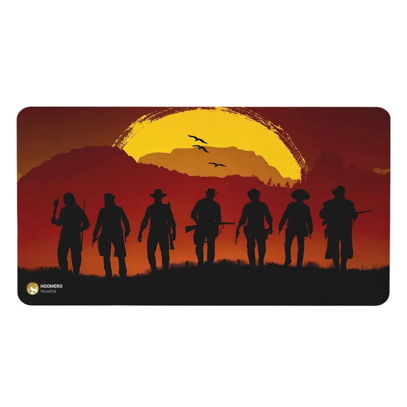 ماوس پد هومرو مدل MX2117 طرح بازی رد دد ریدمپشن Red Dead Redemption
