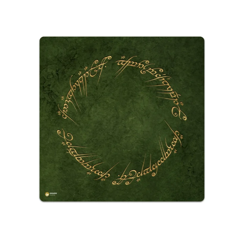 ماوس پد هومرو مدل NX322 طرح ارباب حلقه ها سایز 40x40 سانتی‌متر